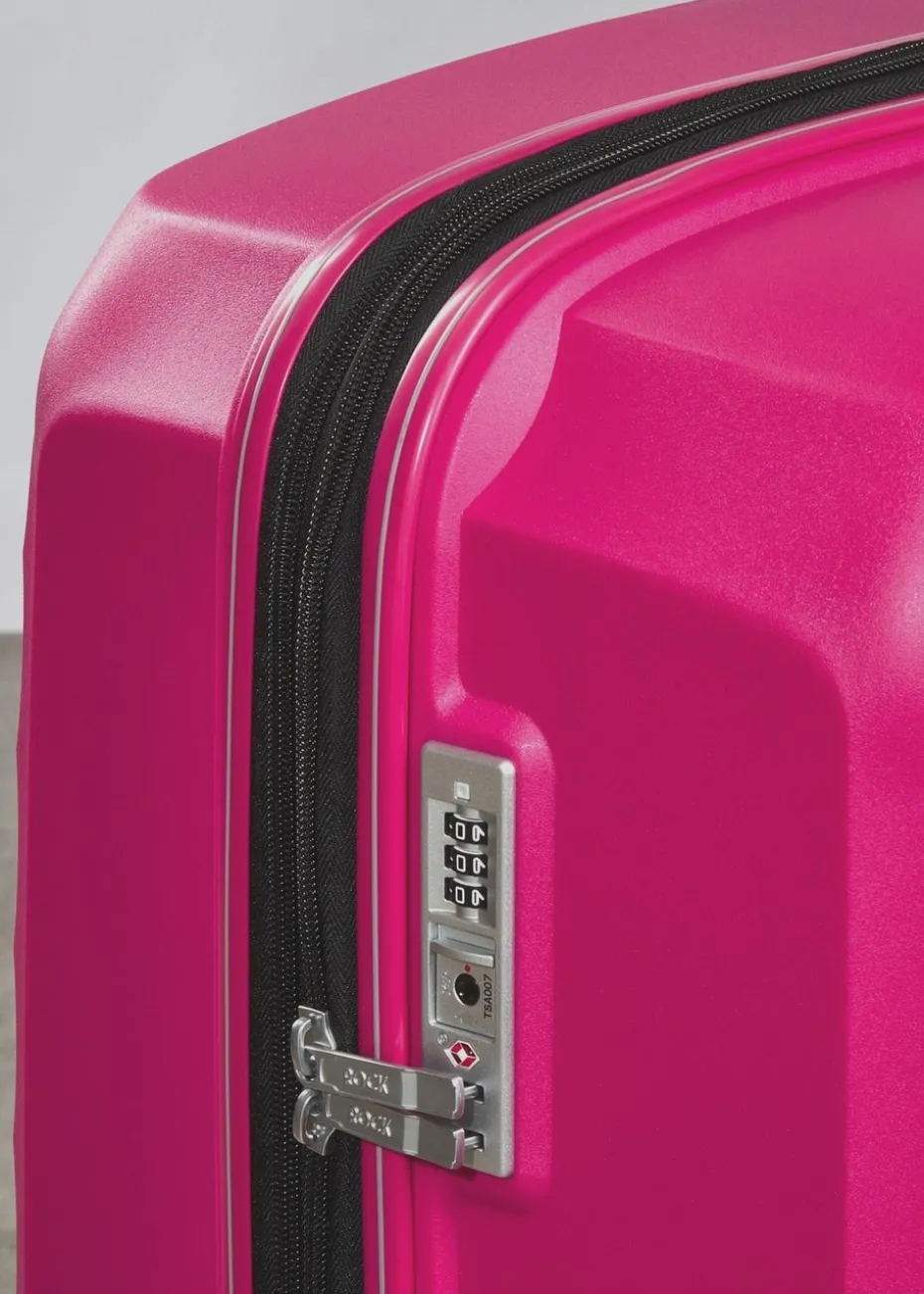 Rock Sunwave Suitcase Pink