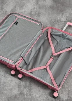 Rock Tulum Suitcase Bubblegum Pink