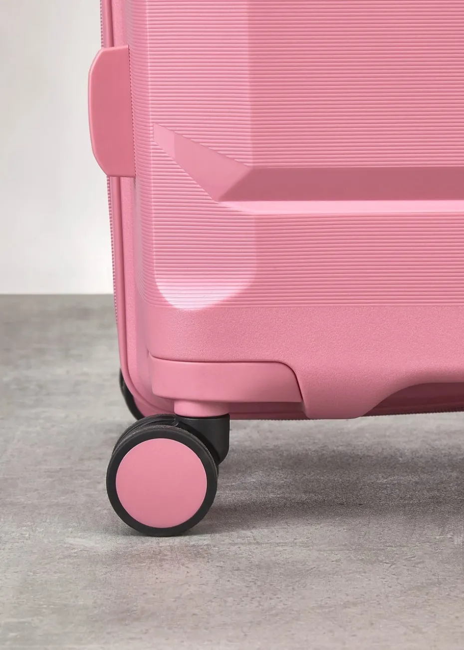 Rock Tulum Suitcase Bubblegum Pink