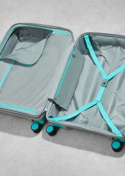 Rock Tulum Suitcase Grey/Aqua