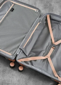 Rock Tulum Suitcase Grey/Peach