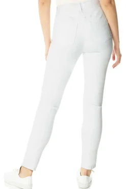 Roman White Elastic Waist 31" Denim Stretch Jegging