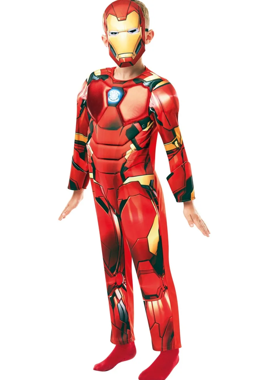 Rubies Iron Man Fancy Dress Costume Deluxe (3-8 yrs)