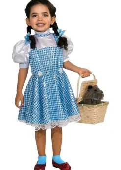 Rubies Kids Dorothy Fancy Dress Costume with Sequins (4–14 yrs)
