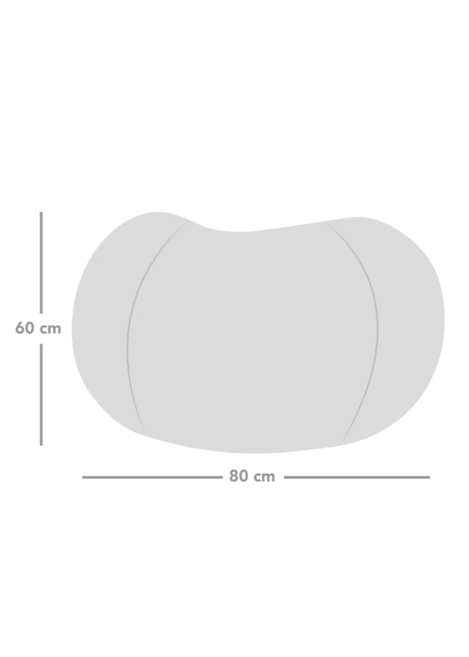 rucomfy Black/White Kids Outdoor Football Beanbag