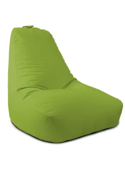 rucomfy Indoor/Outdoor Lounge Chair Olive Green Beanbag