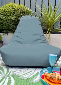 rucomfy Indoor/Outdoor Lounge Chair Seafoam Blue Beanbag