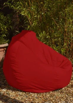 rucomfy Indoor/Outdoor Slouchbag Red Beanbag