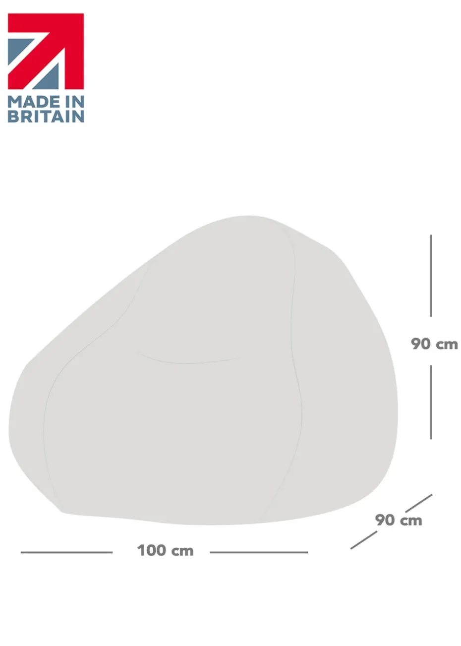 rucomfy Indoor/Outdoor Slouchbag Cerise Pink Beanbag