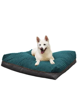 rucomfy Jumbo Cord Flip-It Large Teal Pet Bed