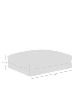 rucomfy Jumbo Cord Flip-It Large Teal Pet Bed