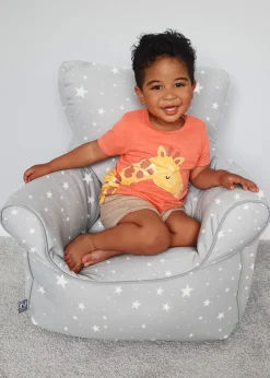 rucomfy Printed Children's Chair Twinkle Star Beanbag