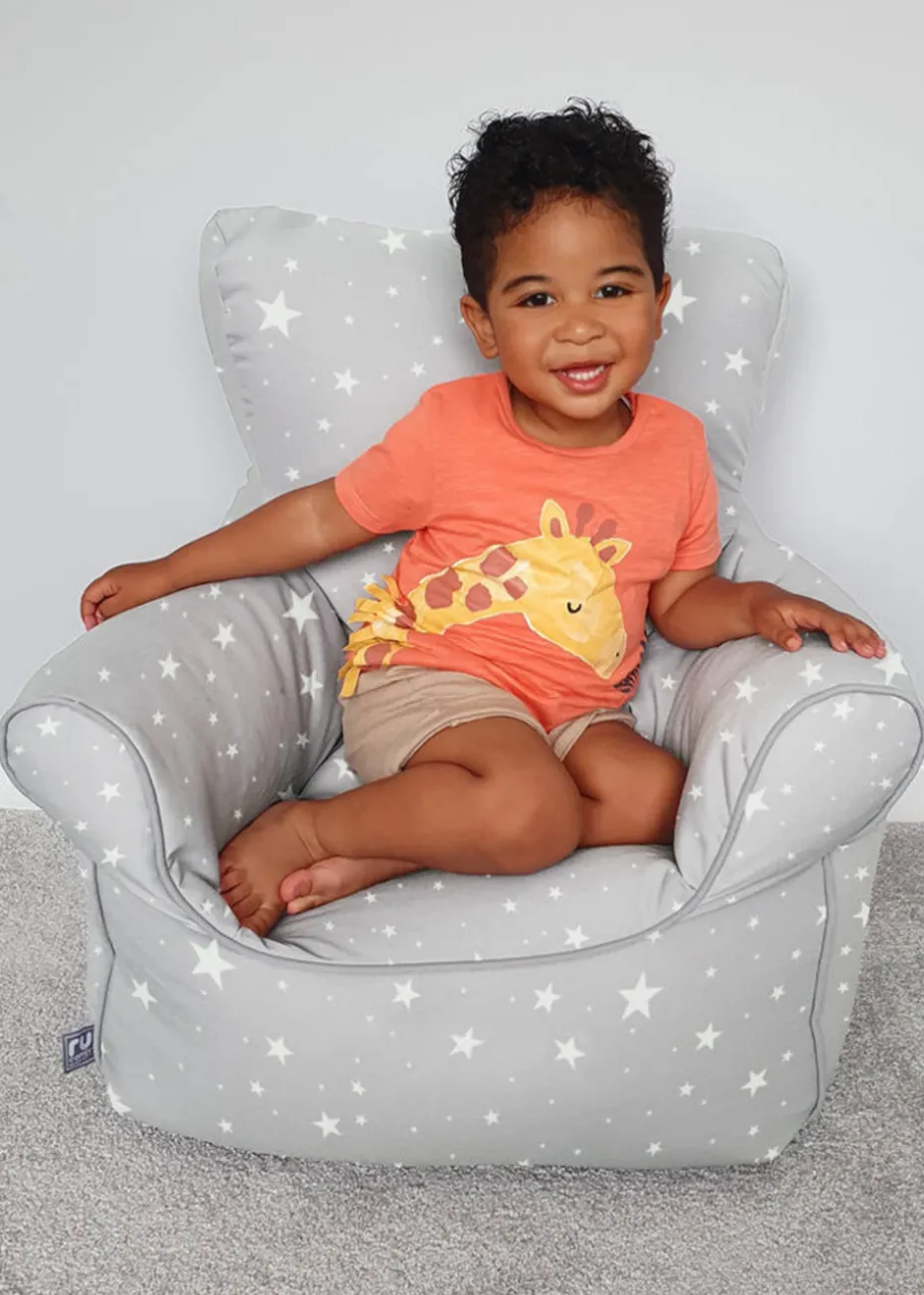 rucomfy Printed Children's Chair Twinkle Star Beanbag