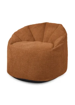 rucomfy Snug Cinema Chair Rust Beanbag