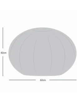 rucomfy Snug Pouffe Grey Beanbag