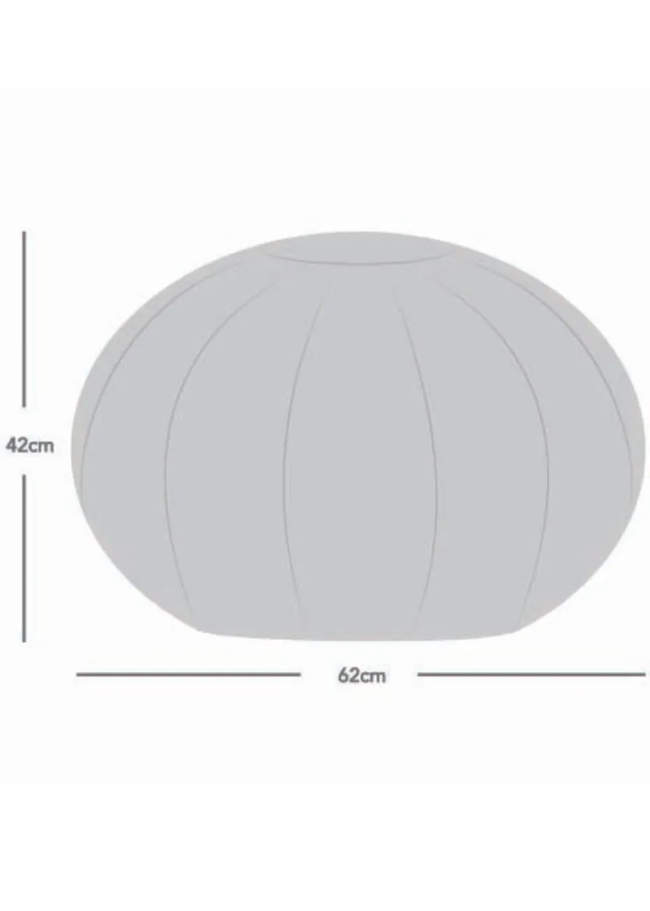 rucomfy Snug Pouffe Grey Beanbag