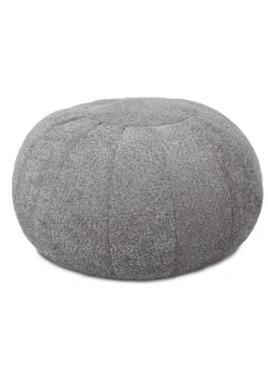 rucomfy Snug Pouffe Grey Beanbag