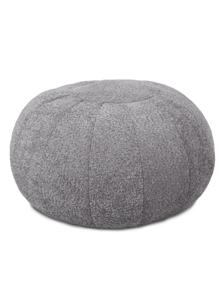 rucomfy Snug Pouffe Grey Beanbag
