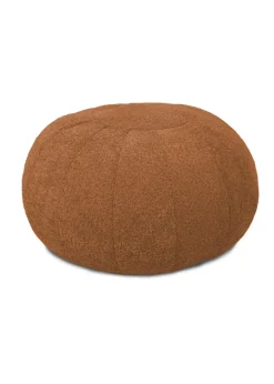 rucomfy Snug Pouffe Rust Beanbag