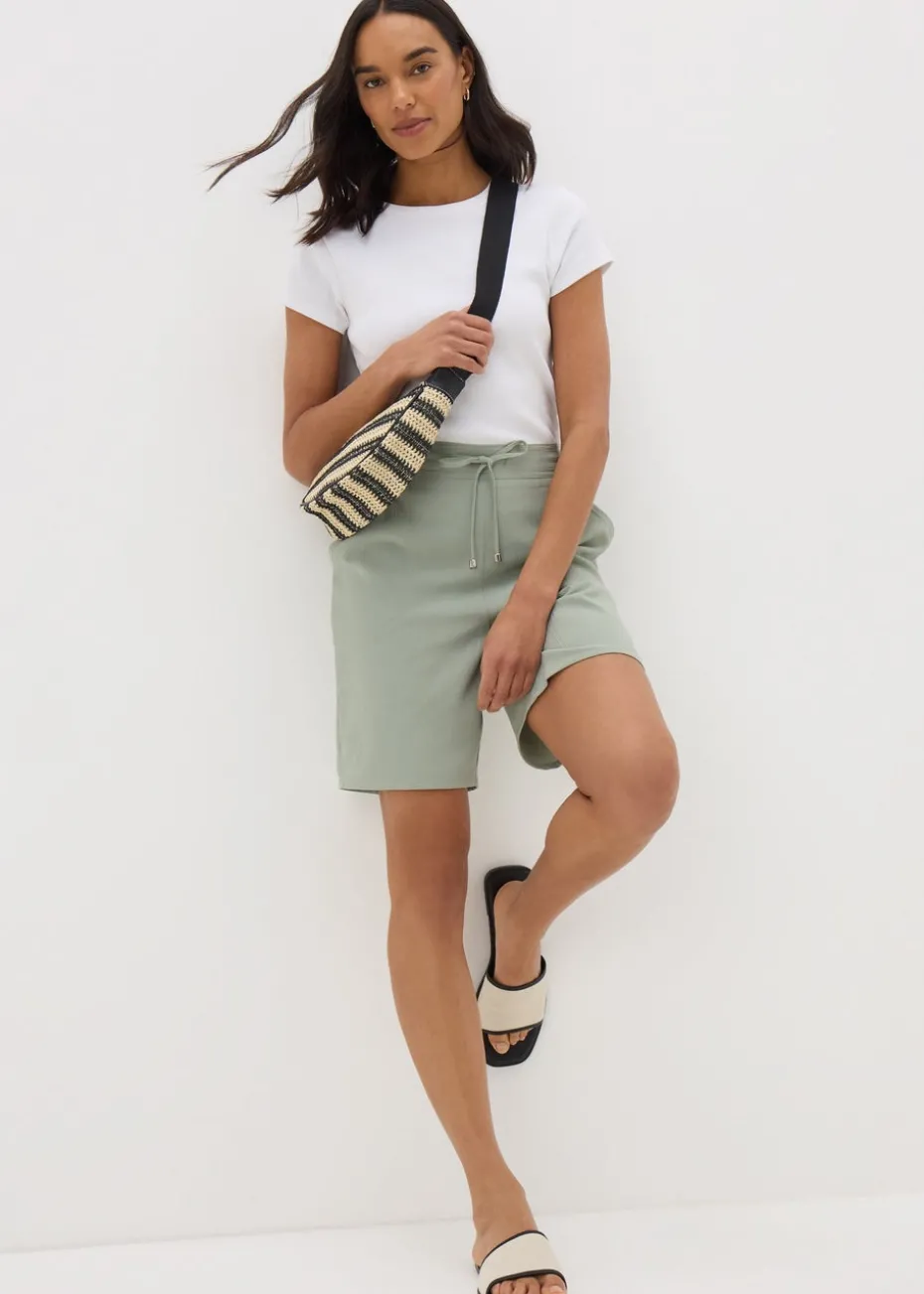 Sage Green Clipper Shorts