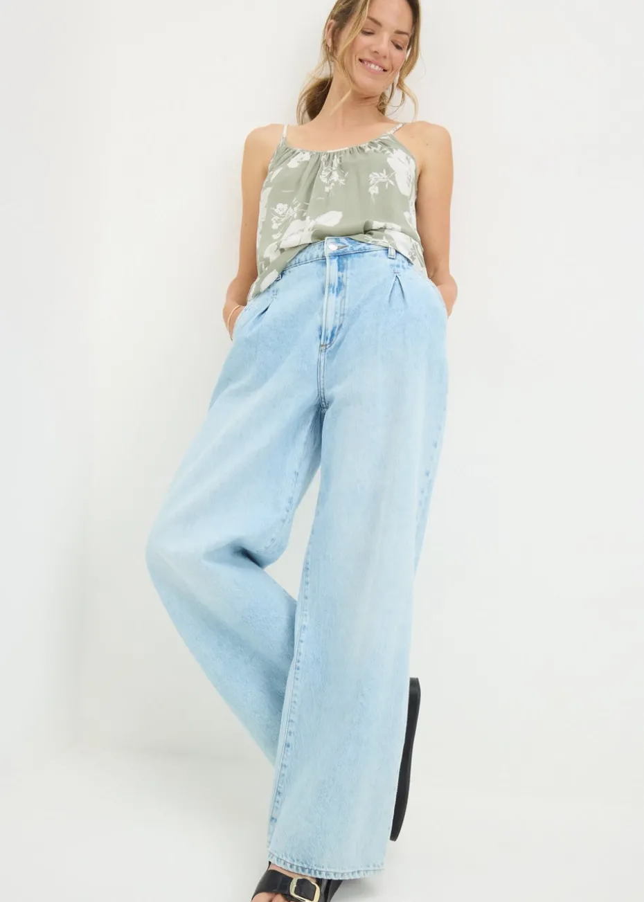 Sage Green Floral Cami Top