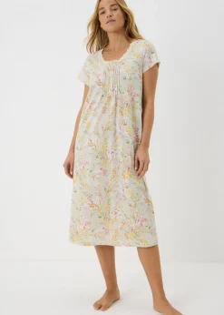 Sage Green Floral Nightie