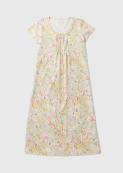 Sage Green Floral Nightie