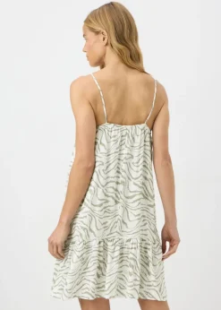 Sage Green Zebra Cami Dress