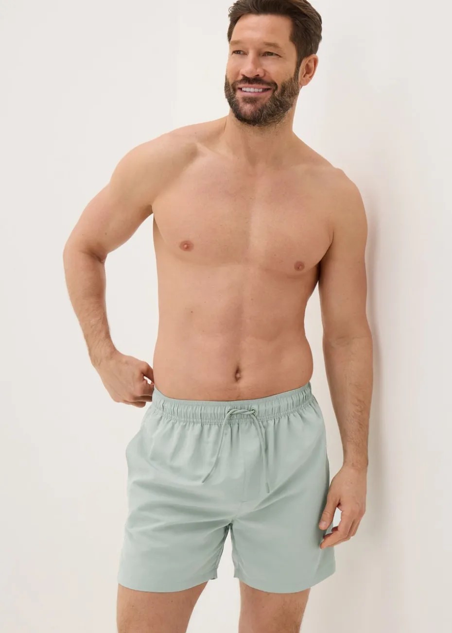 Sage Regular Swim Shorts