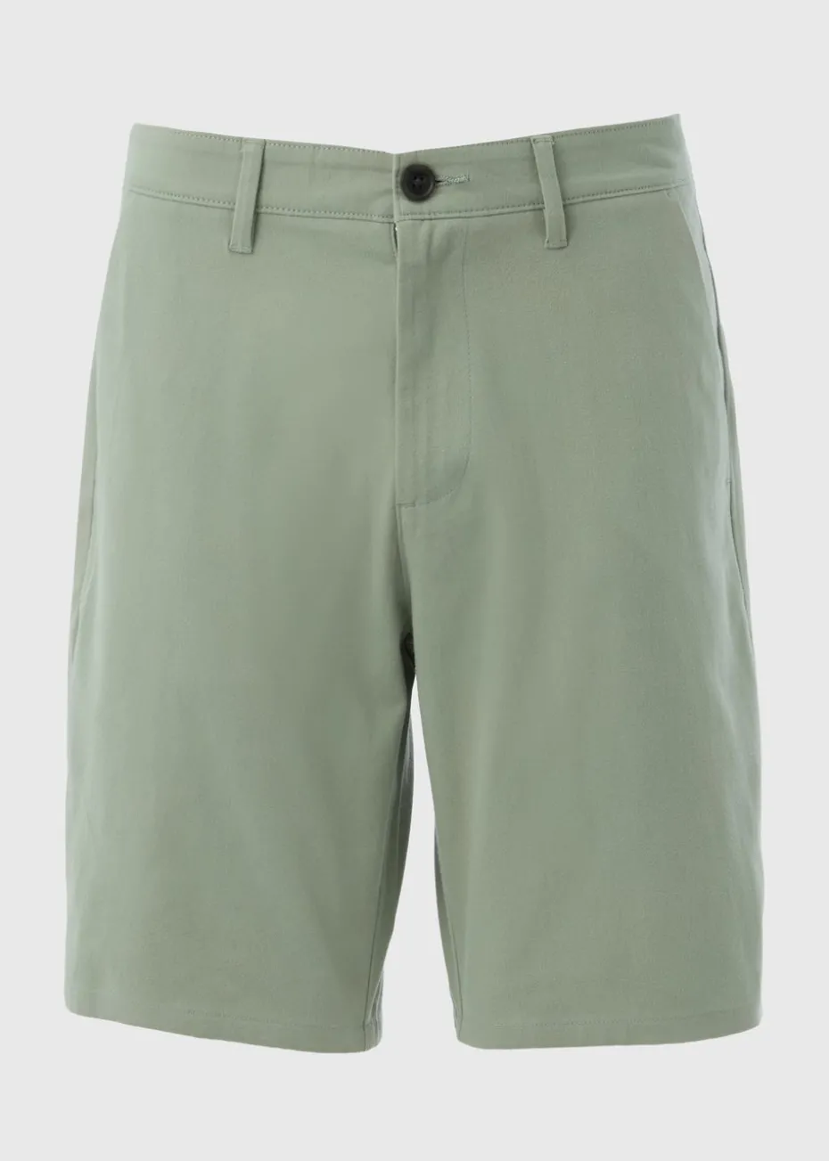 Sage Straight Fit Chino Shorts