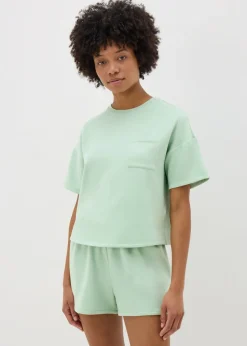 Sage T-Shirt & Shorts Pyjama Set