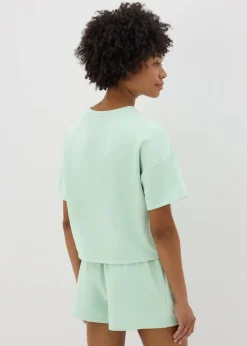 Sage T-Shirt & Shorts Pyjama Set