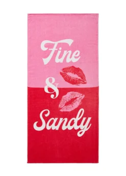Sassy B Fine and Sandy Cotton Beach Towel