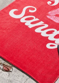 Sassy B Fine and Sandy Cotton Beach Towel