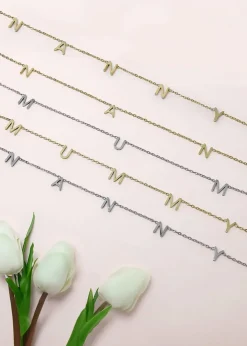 Say It With Silver Mum Necklace