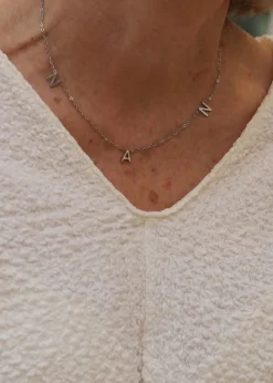 Say It With Silver Nan Necklace