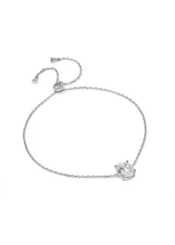 Say It With Silver Oval Bracelet