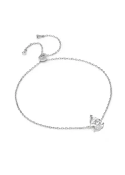 Say It With Silver Pear Bracelet