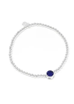 Say It With Silver September Birthstone Bracelet