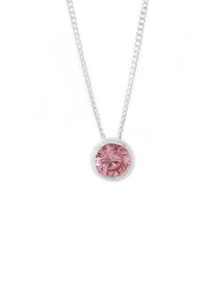 Say It With Sterling Silver June Birthstone Necklace