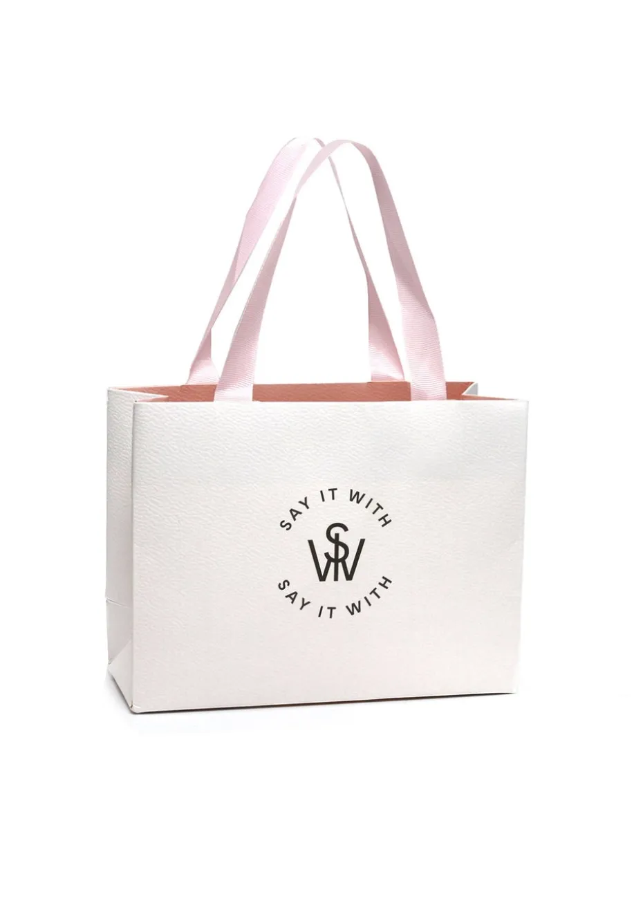 Say It With White Gift Bag