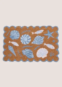 Shell Print Doormat