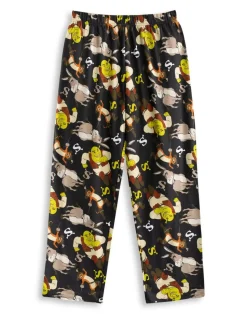 Shrek Adults Multicoloured Can't Today I'm Swamped Pyjama Set