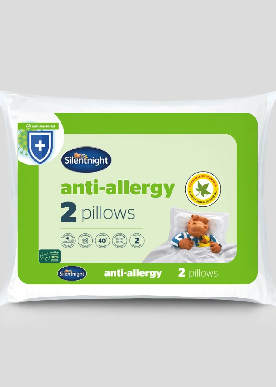 Silentnight Anti-Allergy Pillow Pair