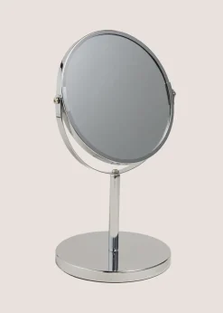 Silver Pedestal Mirror