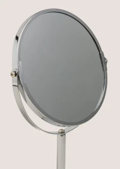 Silver Pedestal Mirror
