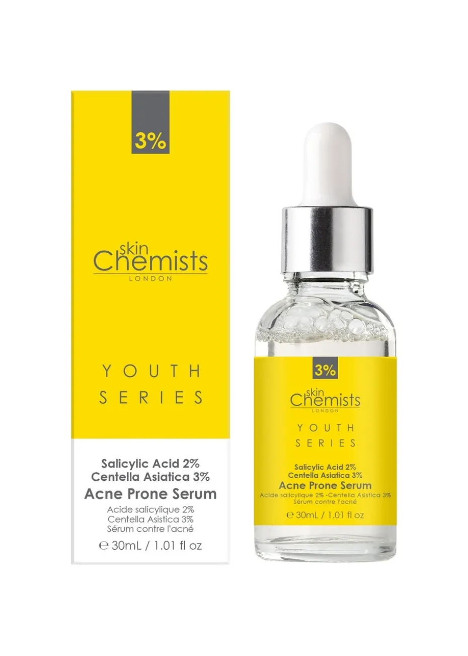SkinChemists Acne Prone Serum Salicylic Acid, Centella Asistica (30ml)