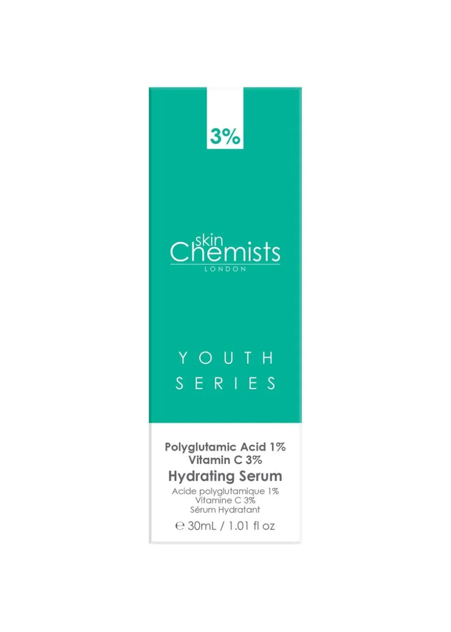 SkinChemists Hydrating Serum Polyglutamic Acid, Vitamin C (30ml)