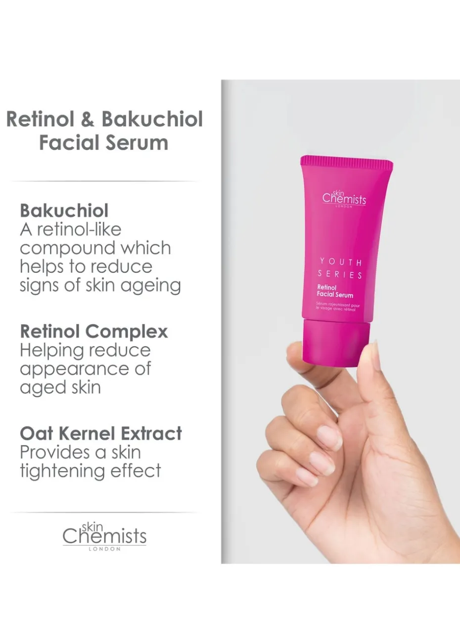 SkinChemists Retinol & Bakuchiol Facial Serum (30ml)
