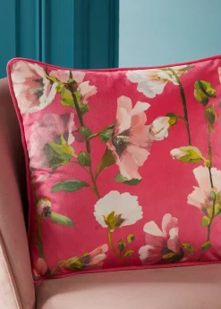 Soiree Layla Pink Filled Cushion (43cm x 43cm)